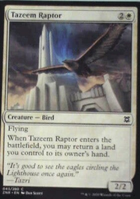 Tazeem Raptor - Zendikar Rising: #43, Magic: The Gathering Nm R73
