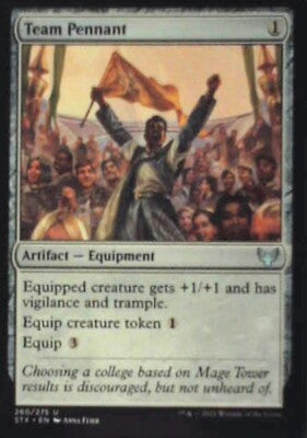 Team Pennant - Strixhaven: School of Mages: #260, Magic: The Gathering Nm R73