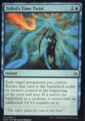 Teferi's Time Twist - War of the Spark: #72, Magic: The Gathering Nm R73
