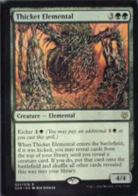 Thicket Elemental - Duel Decks: Nissa vs. Ob Nixilis: #21, Magic: The Gathering