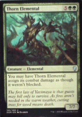 Thorn Elemental - Dominaria: #185, Magic: The Gathering Nm R73