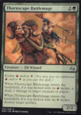 Thornscape Battlemage - Modern Masters 2017: #142, Magic: The Gathering Nm R73