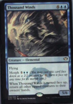 Thousand Winds - Duel Decks: Speed vs. Cunning: #58, Magic: The Gathering