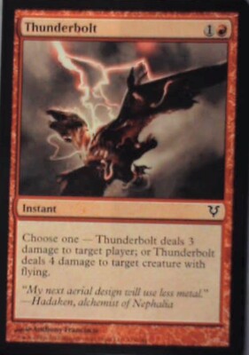 Thunderbolt - Avacyn Restored: #159, Magic: The Gathering Nm R74