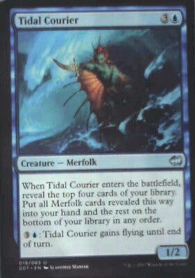 Tidal Courier - Duel Decks: Merfolk vs. Goblins: #19, Magic: The Gathering
