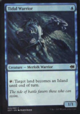 Tidal Warrior - Duel Decks: Merfolk vs. Goblins: #20, Magic: The Gathering