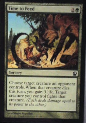Time to Feed - The List Reprints: #DDO-50, Magic: The Gathering Nm R74