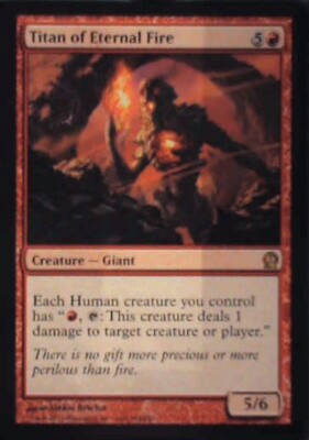 Titan of Eternal Fire - Theros: #144, Magic: The Gathering Nm R65