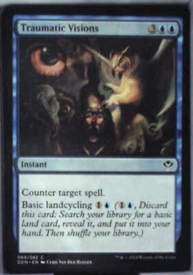 Traumatic Visions - Duel Decks: Speed vs. Cunning: #69, Magic: The Gathering