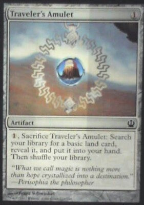 Traveler's Amulet - Theros: #221, Magic: The Gathering Nm R65