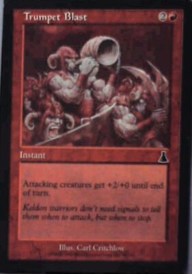 Trumpet Blast - Urza's Destiny: #98, Magic: The Gathering Lp R45