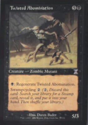Twisted Abomination - Timeshifted: #50, Magic: The Gathering Nm R55