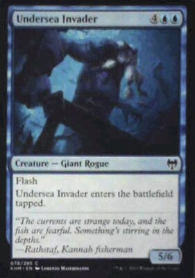 Undersea Invader - Kaldheim: #78, Magic: The Gathering Nm R53