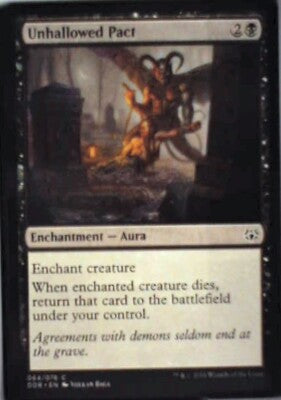 Unhallowed Pact - Duel Decks: Nissa vs. Ob Nixilis: #64, Magic: The Gathering