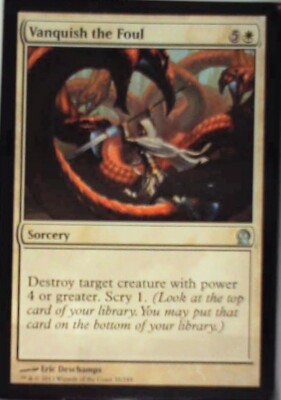 Vanquish the Foul - Theros: #35, Magic: The Gathering Nm R65