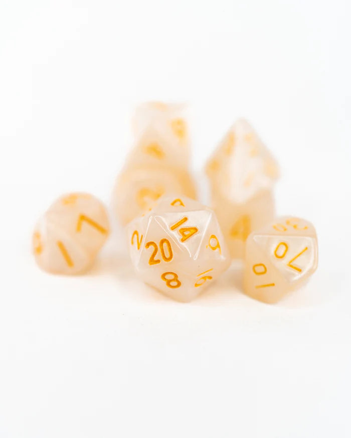 Owlcub | 7 Piece Mini Acrylic Polyhedral Dice Set