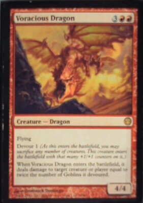 Voracious Dragon - Duel Decks: Knights vs. Dragons: #56, Magic: The Gathering