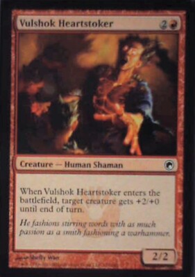 Vulshok Heartstoker - Scars of Mirrodin: #107, Magic: The Gathering Nm R74