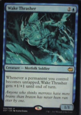 Wake Thrasher - Duel Decks: Merfolk vs. Goblins: #24, Magic: The Gathering