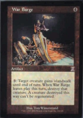 War Barge - Timeshifted: #116, Magic: The Gathering Nm R55