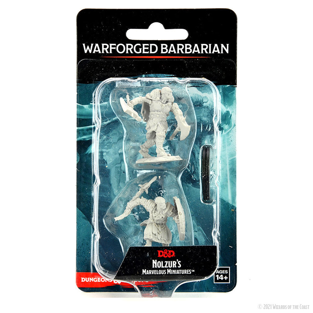 D&D Nolzur's Marvelous Miniatures: Warforged Barbarian