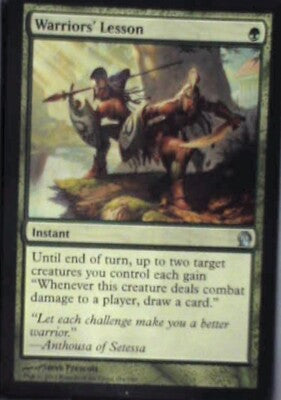 Warriors' Lesson - The List Reprints: #THS-184, Magic: The Gathering Nm R65