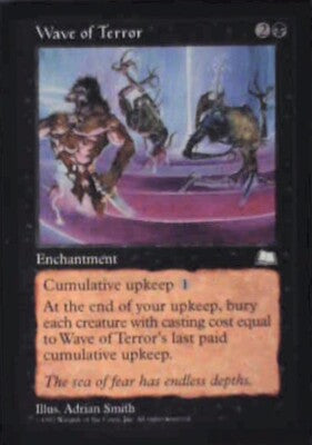 Wave of Terror - Weatherlight: #86, Magic: The Gathering Lp R45
