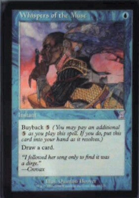 Whispers of the Muse - Timeshifted: #35, Magic: The Gathering Nm R55