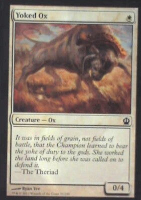 Yoked Ox - Theros: #37, Magic: The Gathering Nm R65
